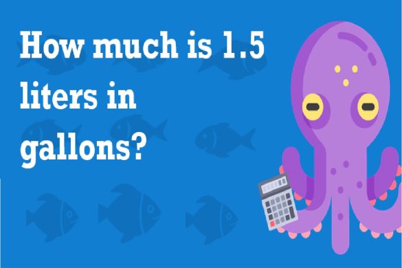 How to Calculate 1.5 liters to gallons