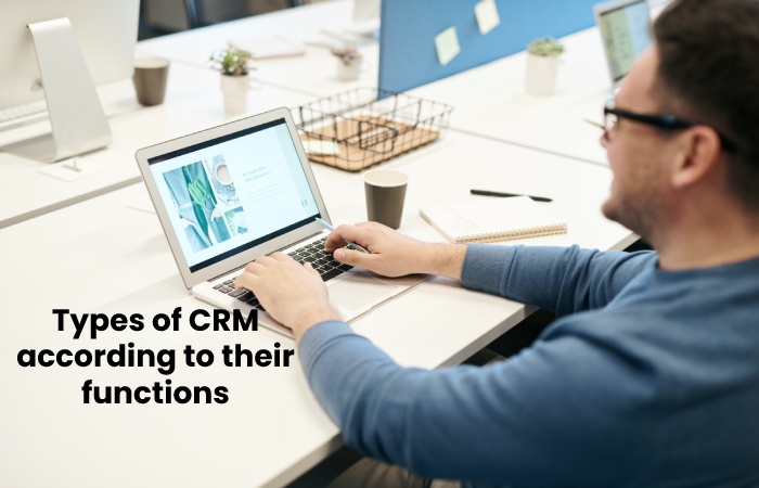 Types of CRM according to their functions