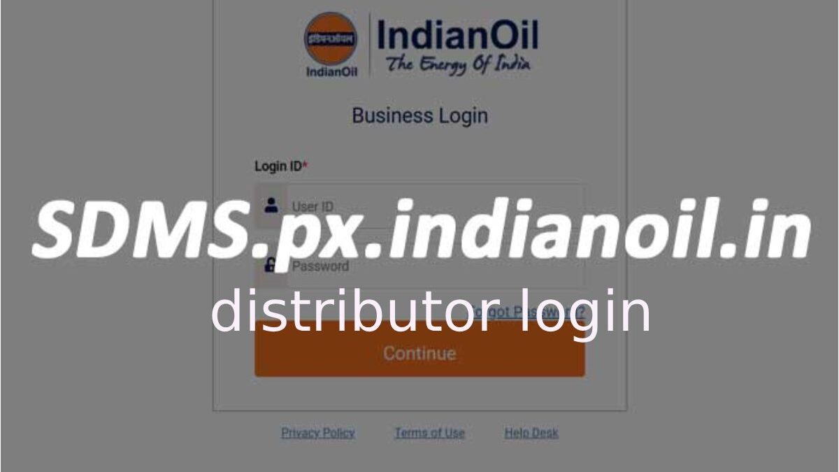 sdms.px.indianoil.in Distributor Login