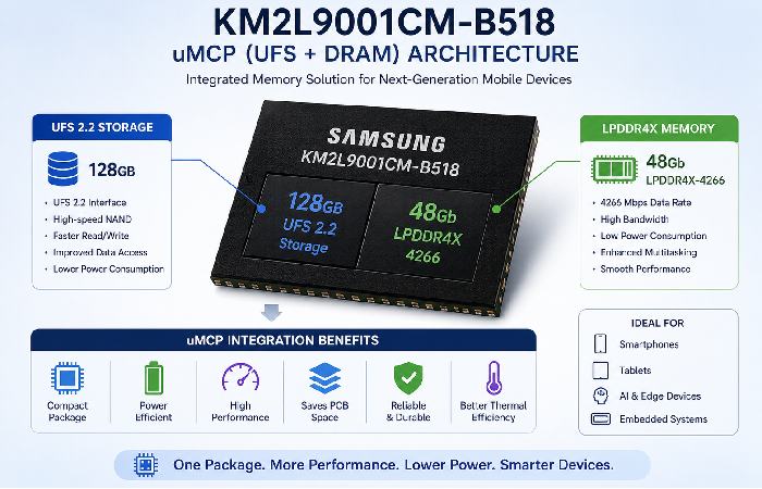 What is the KM2L9001CM-B518