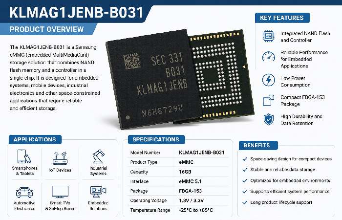 klmag1jenb-b031 product overview