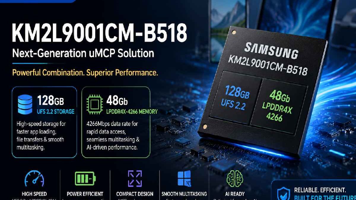 KM2L9001CM-B518: Features, Specifications, Performance and Applications 